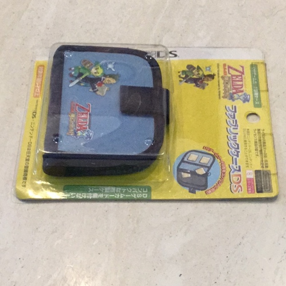 The Legend Of Zelda 2007 Nintendo DS Game Case Japan Games Pouch Holder 3DS - Picture 12 of 16
